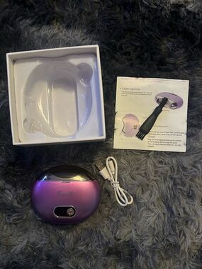 ❤️❤️ Purple Portable Handheld Nail Grinder